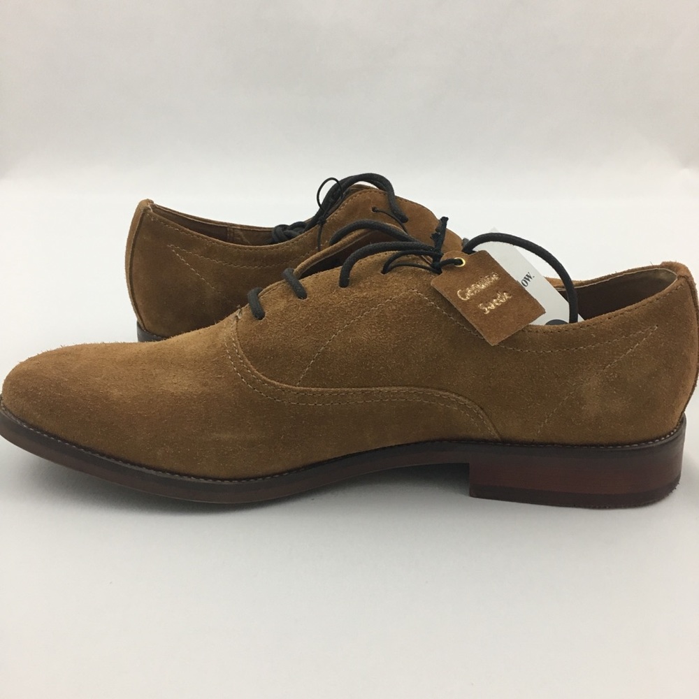Goodfellow & Co Gracin Brown Suede Oxfords 9.5 - Picture 5 of 8